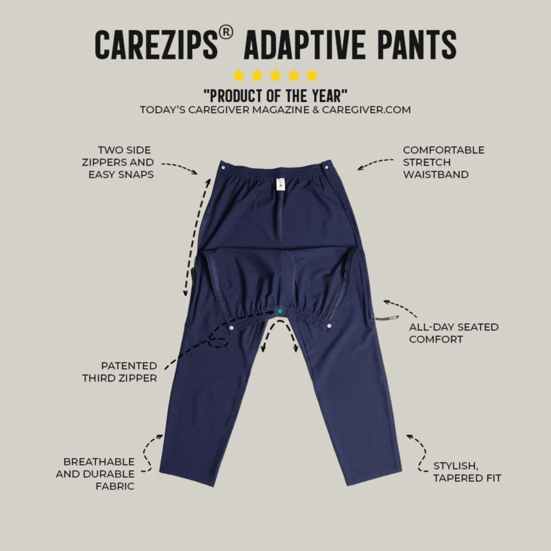 CareZips® Women’s Adaptive Pants